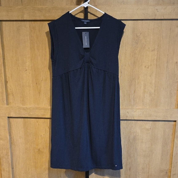 (J16) Tommy Hilfiger Navy Mini Dress Sz M - Picture 1 of 5